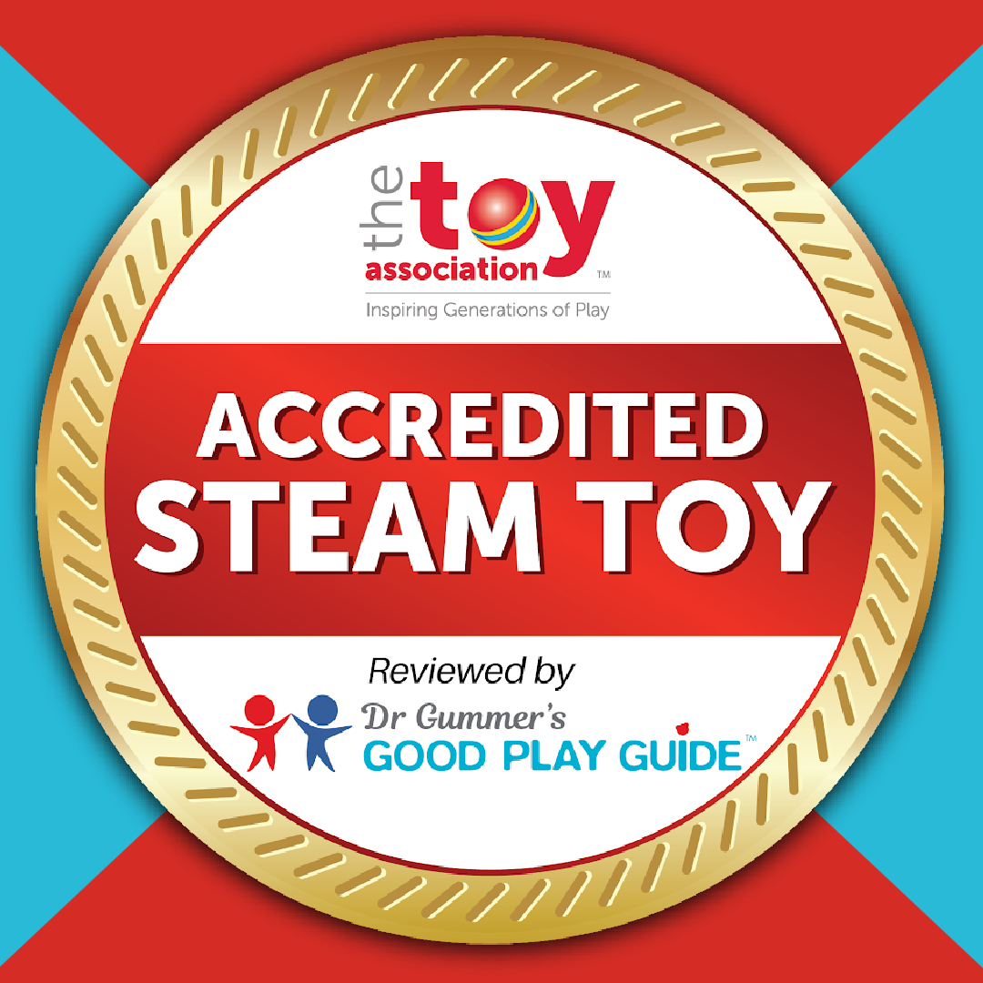 The Toy Association Accredited STEAM Toy Reviewed By Dr. Gunner's Good Play Guide